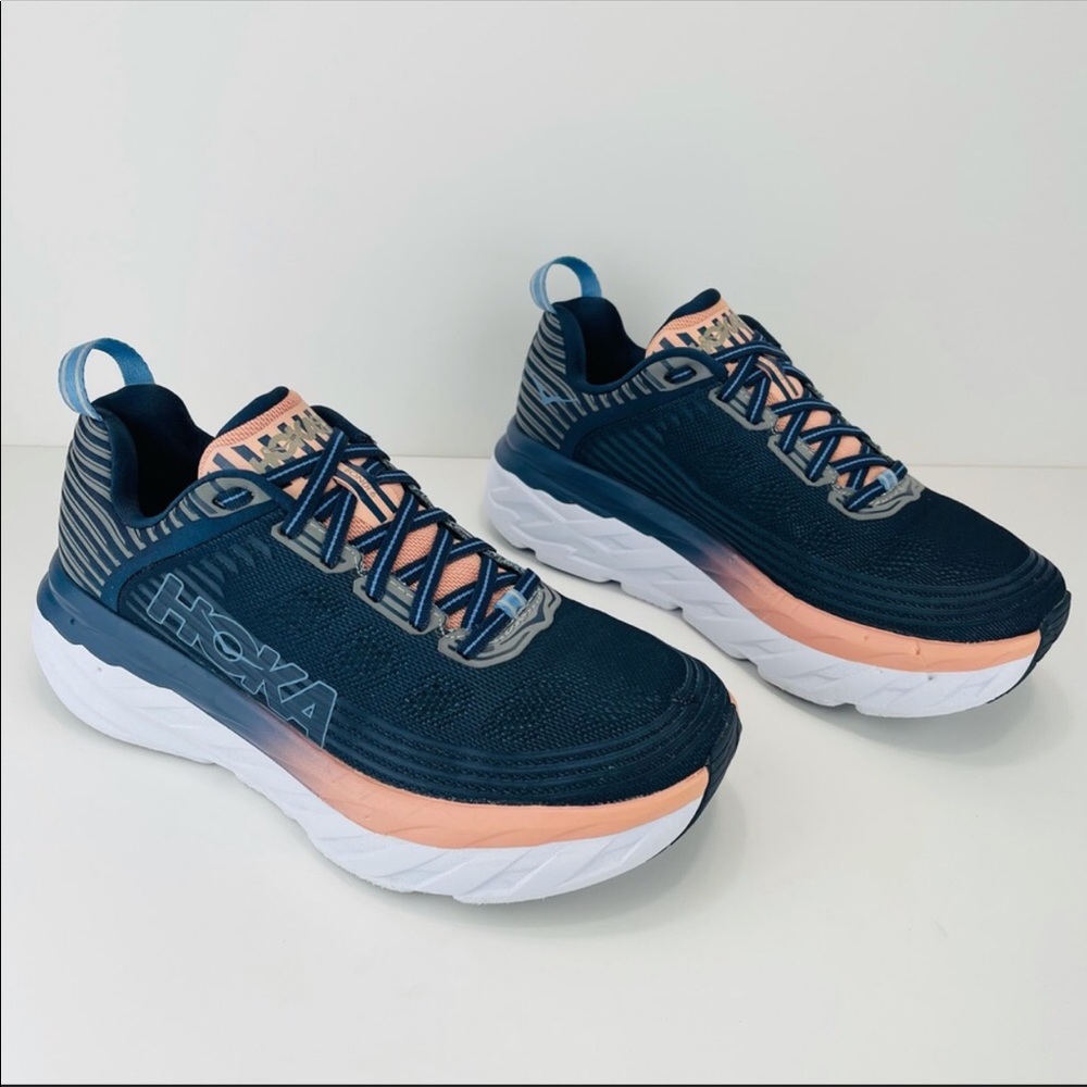HOKA ONE ONE BONDI 6 RUNNING SHOES SIZE 7